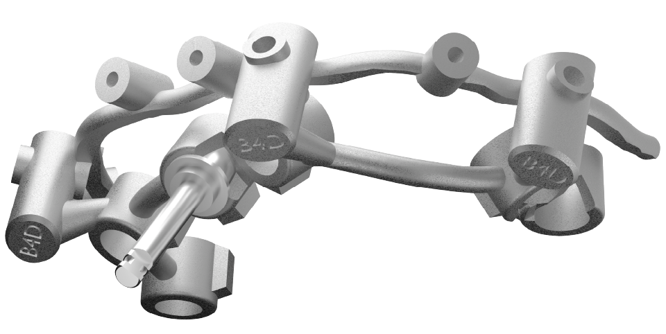 ID-4 Guide Center Implant 3D Model