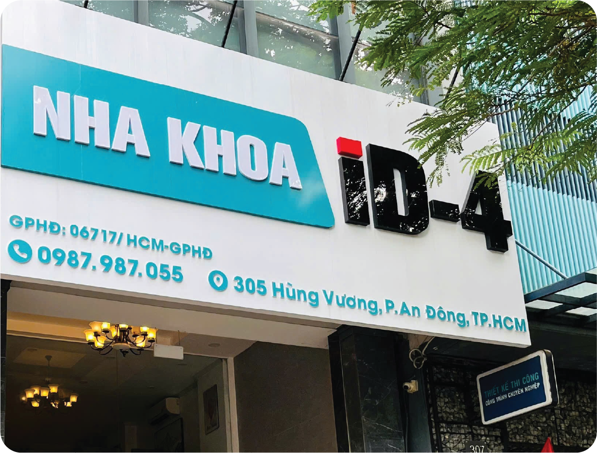 Nha khoa ID-4 Bảng hiệu